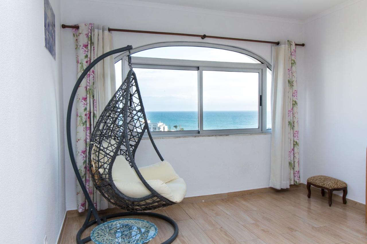 Ocean View Apartment - Pool And Sea View & Albufeira Center Kültér fotó